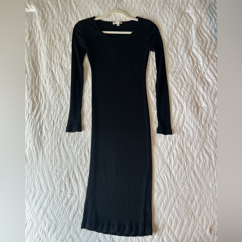 Black long sleeve dress
